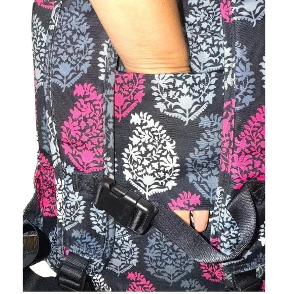▶️ VERA BRADLEY ◀️ Lighten up Northern Lights Travel XL Backpack  Laptop - Picture 8 of 16